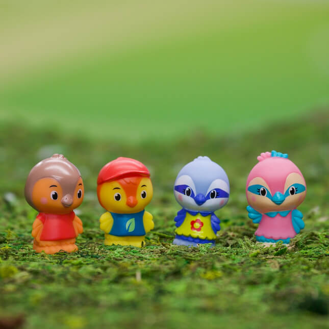 Familia de pasari Twitwit - Set figurine joc de rol [2]