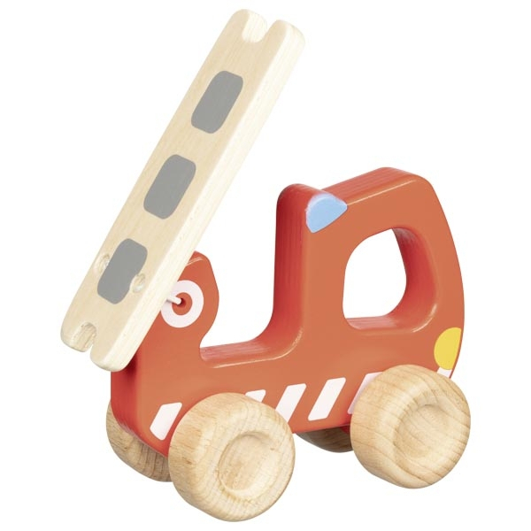 Masina de pompieri - Jucarie din lemn pentru joc de rol [4]
