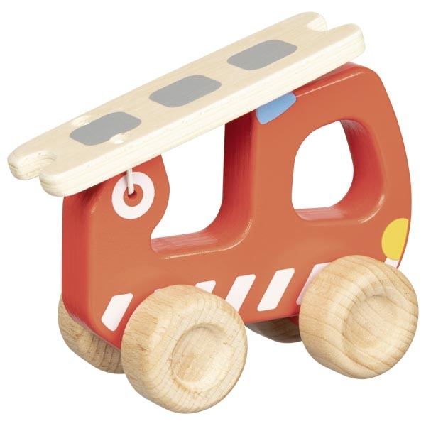 Masina de pompieri - Jucarie din lemn pentru joc de rol [1]