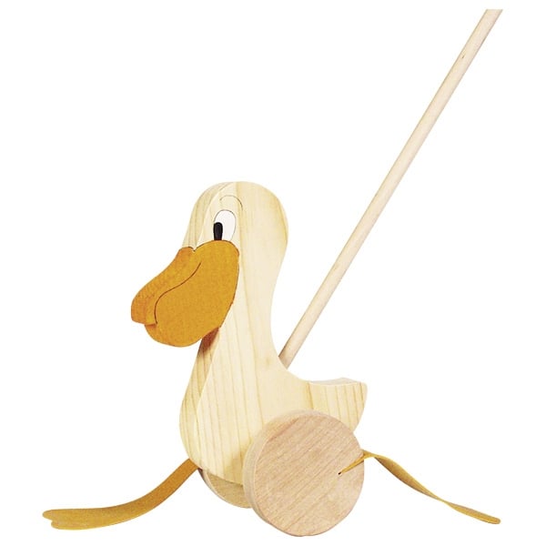 Pelicanul prietenos- Jucarie de impins pentru bebelusi [1]