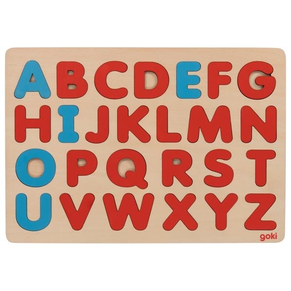 Puzzle alfabet in stil Montessori [1]