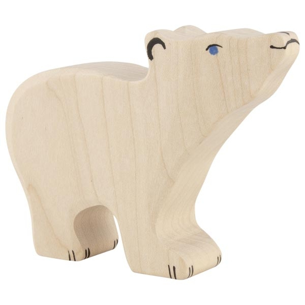 Urs polar - figurine din lemn de artar si fag [1]