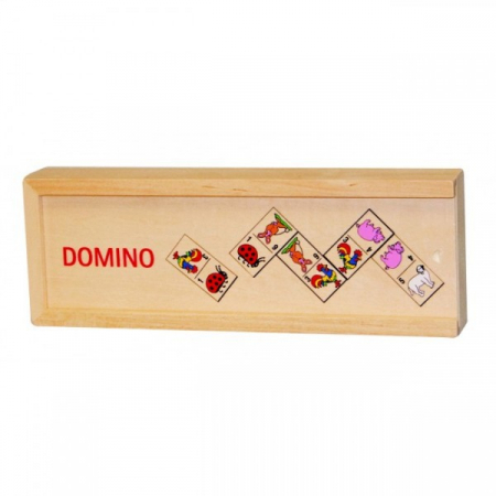Domino Animale in cutie de lemn [2]