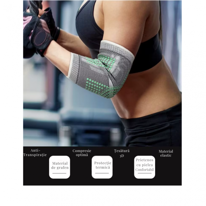 **Cotieră Autoîncălzită cu Graphene – Compresie Termică și Susținere Articulară** [2]