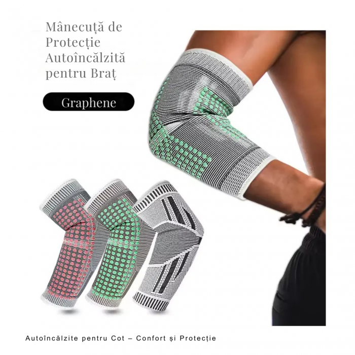 **Cotieră Autoîncălzită cu Graphene – Compresie Termică și Susținere Articulară** [10]