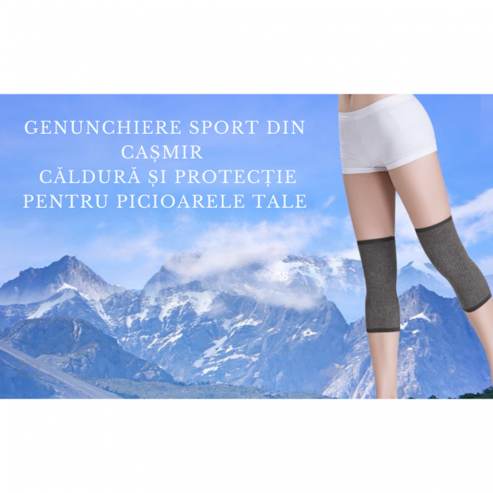 Genunchieră din Cașmir - Confort și Susținere pentru Genunchi [6]