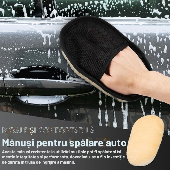 Mănușă Ultra-Moale din Microfibră și Lână Artificială – Curățare Delicată și Fără Zgârieturi [3]