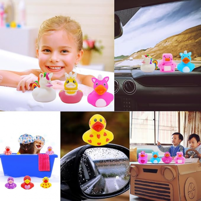 Rațușcă-de-Cauciuc-Plutitoare–Jucărie-de-Baie-pentru-Copii [4]