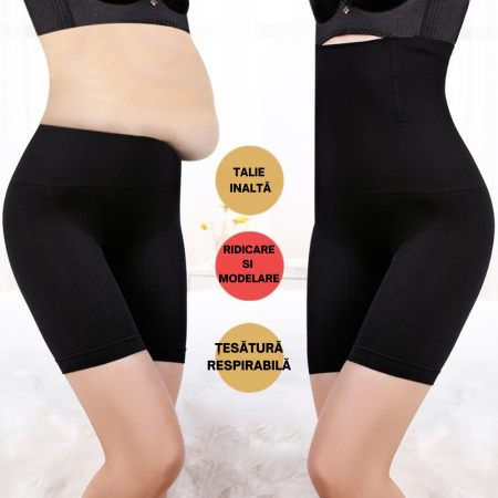 Lenjerie modelatoare talie înaltă – chilot subțiere talie și aplatizare abdomen [2]