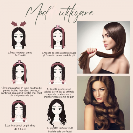 Cordon Flexibil pentru Bucle fără Căldură – Onduleuri Naturale, Fără Deteriorare, Ușor de Utilizat [5]