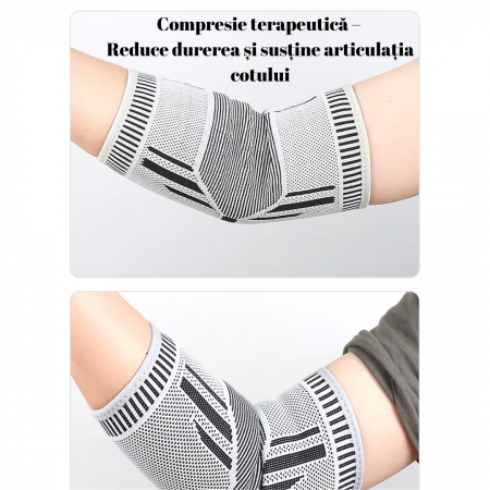 **Cotieră Autoîncălzită cu Graphene – Compresie Termică și Susținere Articulară** [4]