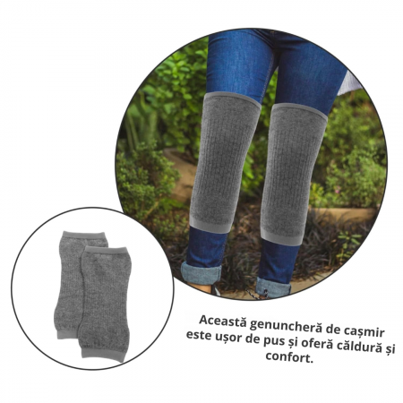 Genunchieră din Cașmir - Confort și Susținere pentru Genunchi [6]