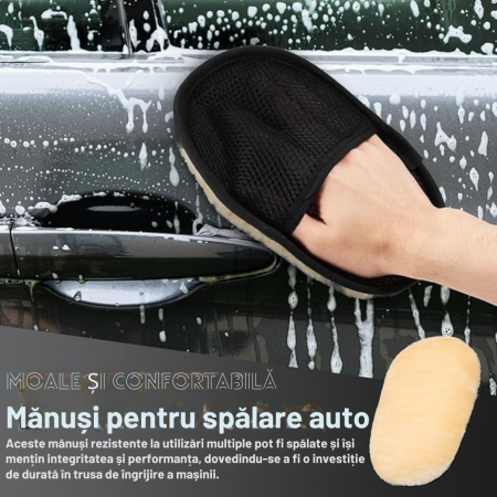 Mănușă Ultra-Moale din Microfibră și Lână Artificială – Curățare Delicată și Fără Zgârieturi [2]