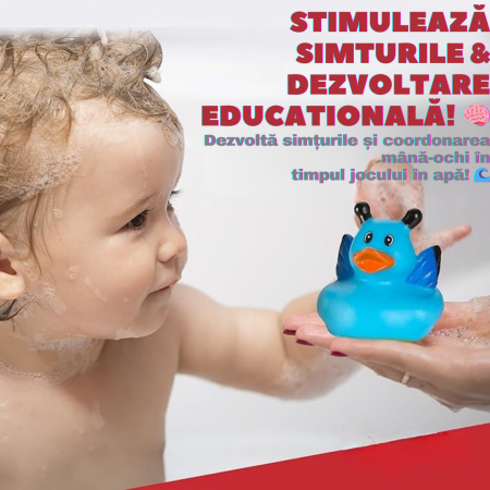 Rațușcă-de-Cauciuc-Plutitoare–Jucărie-de-Baie-pentru-Copii [8]