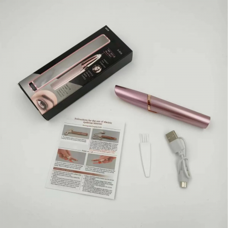 Set Epilator Facial și pentru Sprâncene – Epilare Fără Durere, USB Reîncărcabil, Portabil [5]