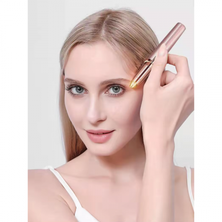 Set Epilator Facial și pentru Sprâncene – Epilare Fără Durere, USB Reîncărcabil, Portabil [7]