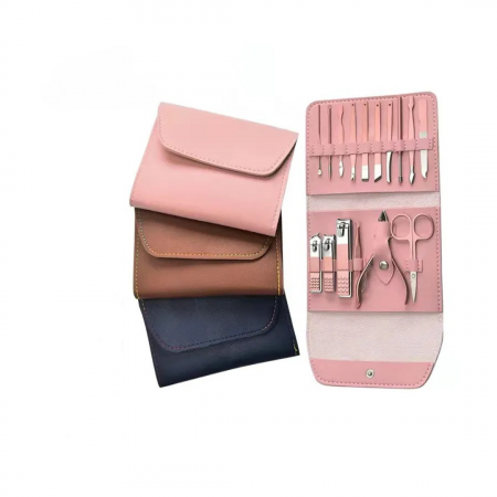 Set Profesional de Unghiere din Oțel Inoxidabil pentru Manichiură și Pedichiură – Kit Portabil [4]