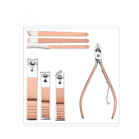 Set Profesional de Unghiere din Oțel Inoxidabil pentru Manichiură și Pedichiură – Kit Portabil [3]