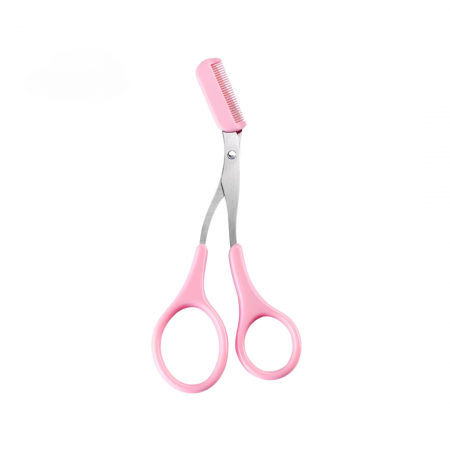 **Trimmer Multifuncțional pentru Sprâncene – Foarfecă cu Pieptene Integrat, Tundere și Conturare Precisă** [3]