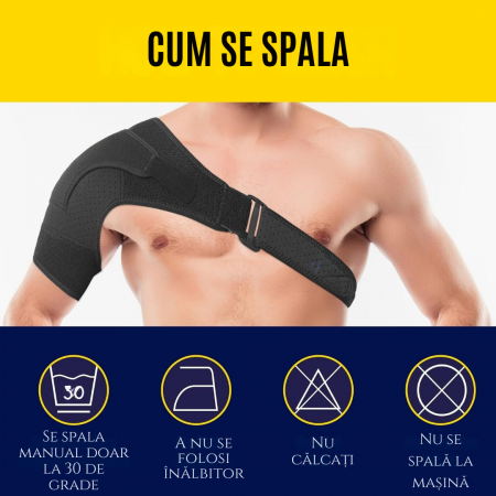 Suport pentru Umăr– Orteza de Compresie pentru Stabilizare, Recuperare și Ameliorarea Durerii [4]