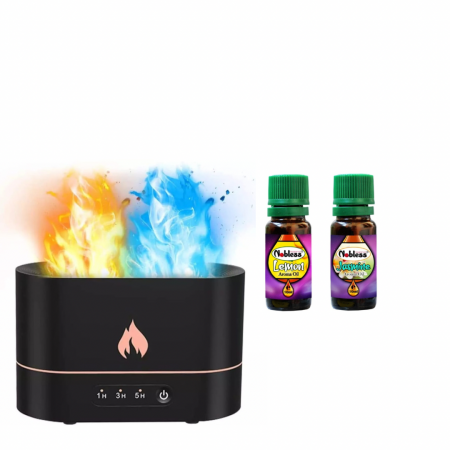 PACHETE PROMOTIONALE - DIFUZOR AROMATERAPIE FLACARA PACHET ULEI ESENTIAL