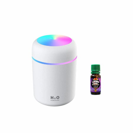 PACHETE PROMOTIONALE - DIFUZOR AROMATERAPIE H2O PACHET CU ULEI ESENTIAL