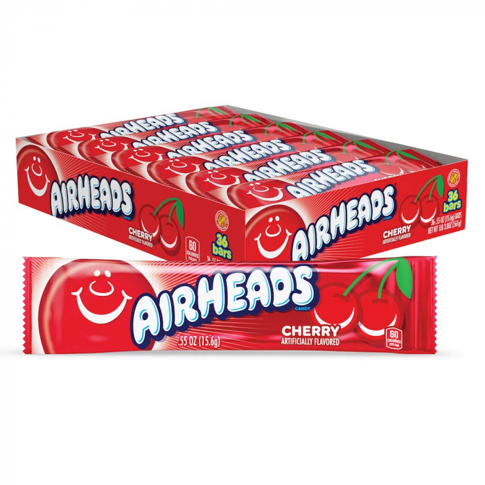 Airheads Cherry - caramea cu gust de cireșe 15.6g [2]