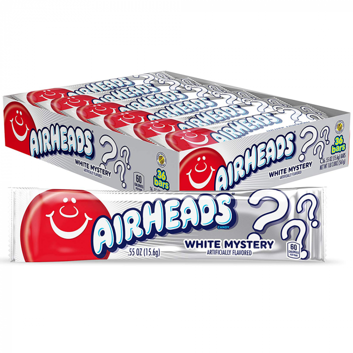 Airheads White Mistery - caramea cu gust misterios USA, 15.6g [2]
