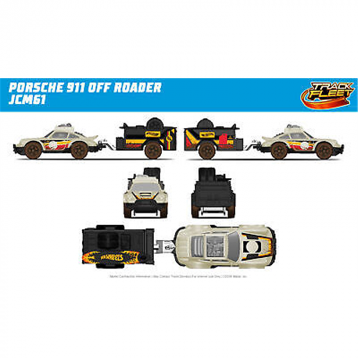 Hot Wheels set masinuta metalica Porsche 911 Off-Roader [3]