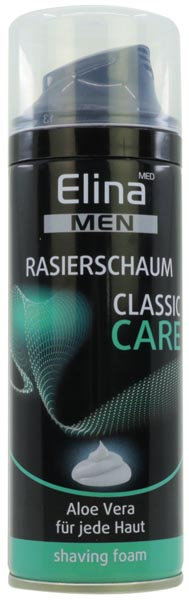 Spuma de ras Elina Med, clasic care, aloe vera, 200ml [1]