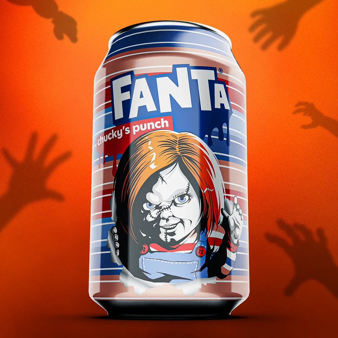 SUCURI / BAUTURI - Fanta Chucky's Punch, Halloween Limited Edition, 355 ml