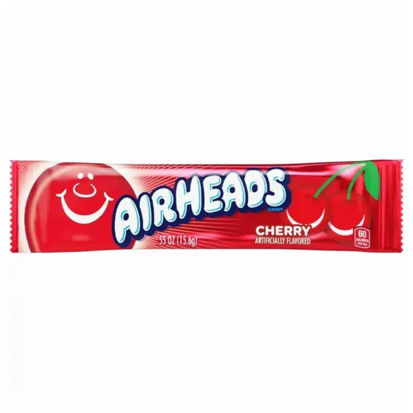 Airheads Cherry - caramea cu gust de cireșe 15.6g