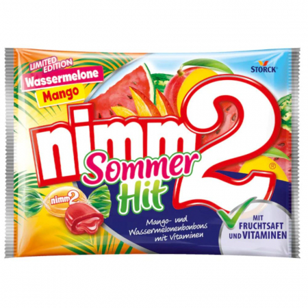 BOMBOANE SI JELEURI - Bomboane Nimm2 Sommer Hit, Limited Edition, 300g