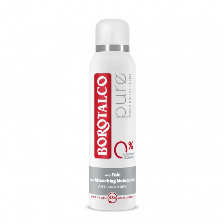 TOATE PRODUSELE - Borotalco Deodorant spray Pure,Musky Breeze, 150 ml