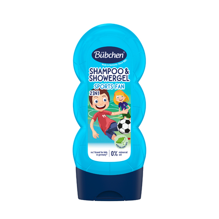 INGRIJIRE PERSONALA - Bubchen Sampon & Gel de dus 2 in 1 Sport Fan, + 3 ani, 230 ml