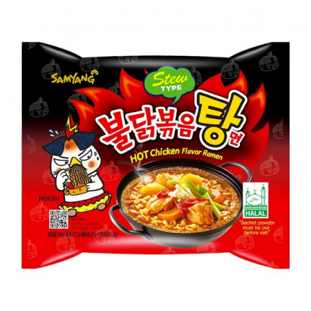 BULDAK Hot Chicken Stew Type Ramen, Samyang 145g