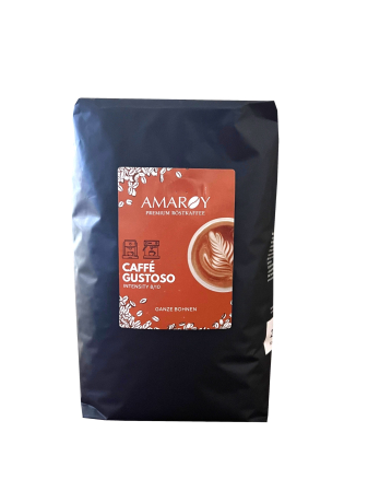 TOATE PRODUSELE - Cafea Amaroy Caffe Gustoso boabe, 1kg
