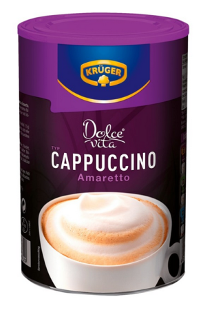 TOATE PRODUSELE - Cappuccino Kruger Dolce Vita Amaretto, 200g