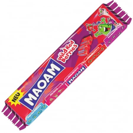 BOMBOANE SI JELEURI - Caramele Maoam Wild Red Berries, Rote Fruchte, 220g