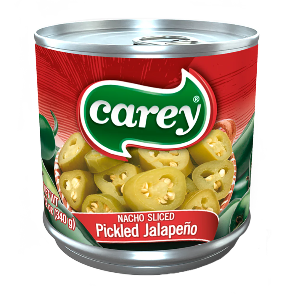 ALIMENTE - Carey Pickled Jelapeno taiati, 198 gr