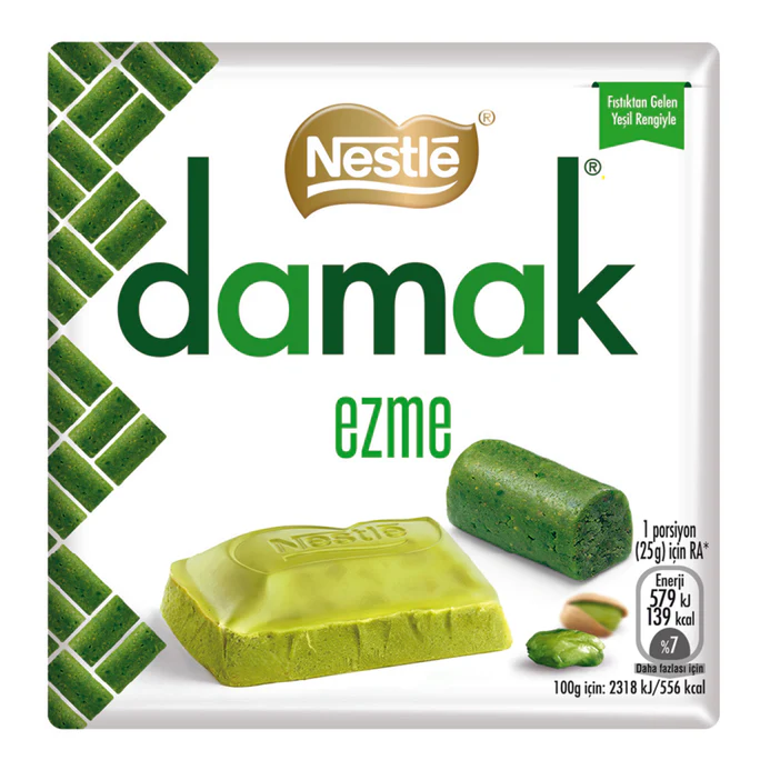 CIOCOLATA - Ciocolata cu fistic Nestle Damak Ezme, 55 gr
