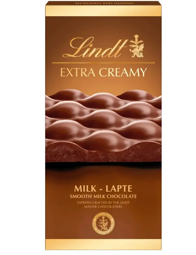 TOATE PRODUSELE - Ciocolata fina cu lapte Lindt Extra Creamy, 80 g