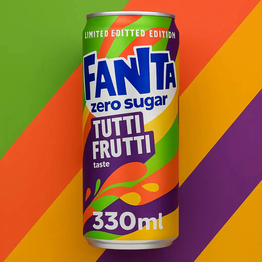 SUCURI / BAUTURI - Fanta Tutti Frutti Zero Limited Edition BG, 330ml