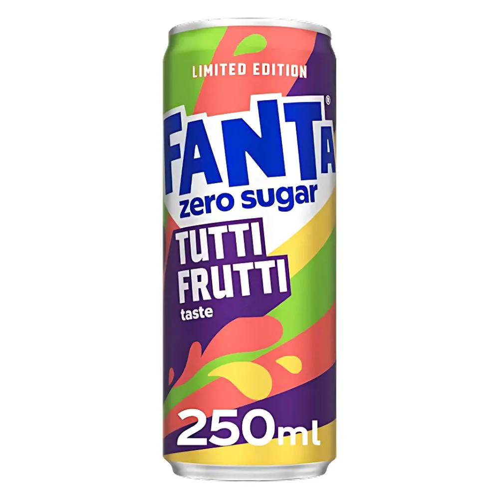 SUCURI / BAUTURI - Fanta Tutti Frutti Zero Limited Edition NL, 250ml