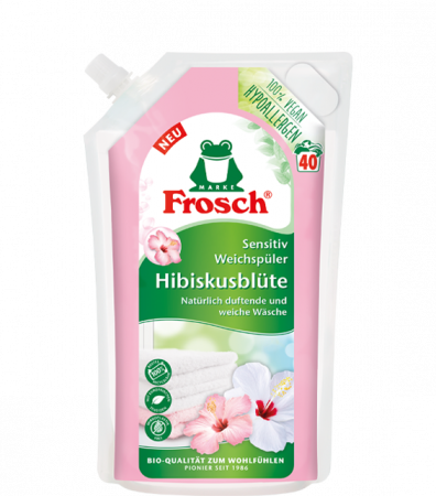 DETERGENTI SI PRODUSE MENAJ - Frosch Balsam rufe concentrat Hibiscus hipoalergenic, 1L