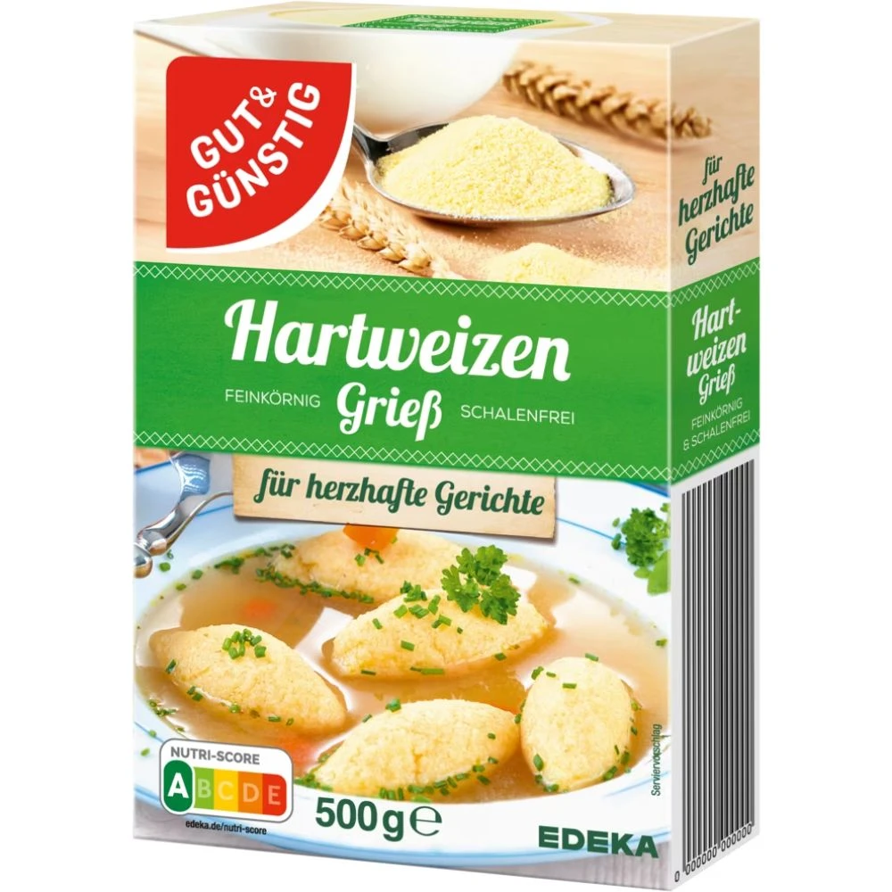 ALIMENTE - Gris pentru Galuste Gut&Gunstig, 500 g