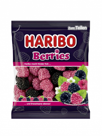 BOMBOANE SI JELEURI - Haribo Berries 175 g, bomboane gumate, 175 g