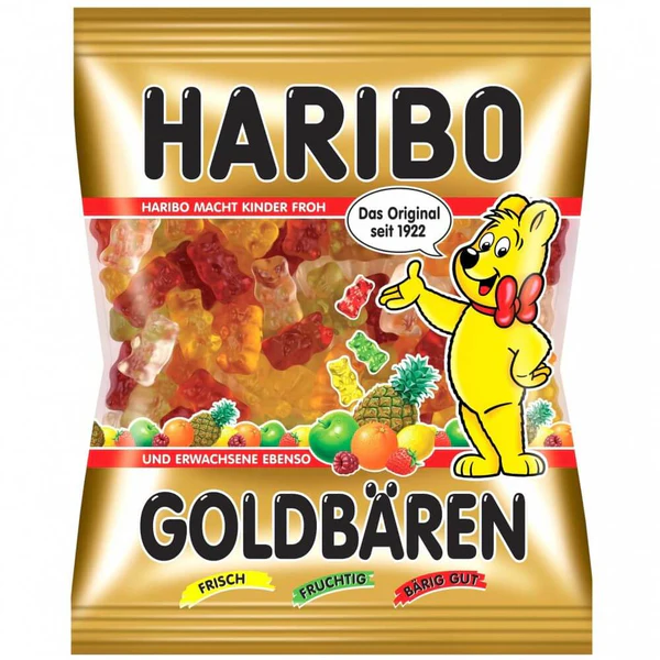 BOMBOANE SI JELEURI - Haribo Goldbaren jeleuri ursuleti, 175 g