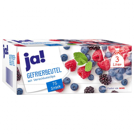 TOATE PRODUSELE - Ja Pungi congelator 3L, 75 buc