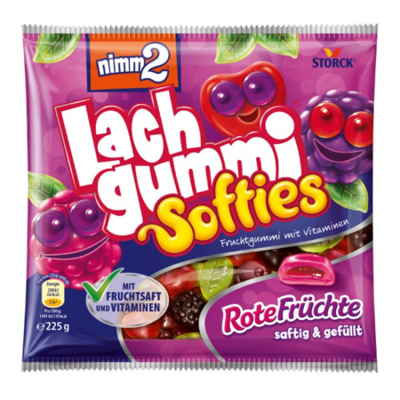 BOMBOANE SI JELEURI - Jeleuri Nimm2 Rote Fruchte, 225g